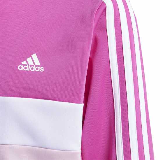 Детски спортни екипи Adidas Essentials Tiberio Tracksuit Полу люцидна Фуч Adidas Essentials Tiberio Tracksuit Полу люцидна Фуч Детски спортни екипи