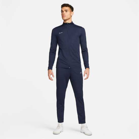 Мъжки спортни екипи в две части Nike Dri-Fit Academy Mens Soccer Tracksuit Морска синьо Nike Dri-Fit Academy Mens Soccer Tracksuit Морска синьо Мъжки спортни екипи в две части