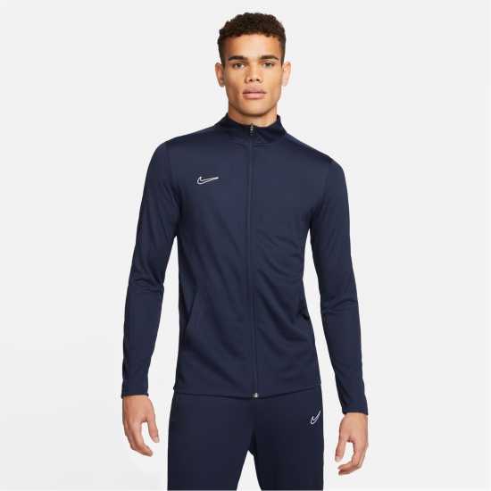 Мъжки спортни екипи в две части Nike Dri-Fit Academy Mens Soccer Tracksuit Морска синьо Nike Dri-Fit Academy Mens Soccer Tracksuit Морска синьо Мъжки спортни екипи в две части