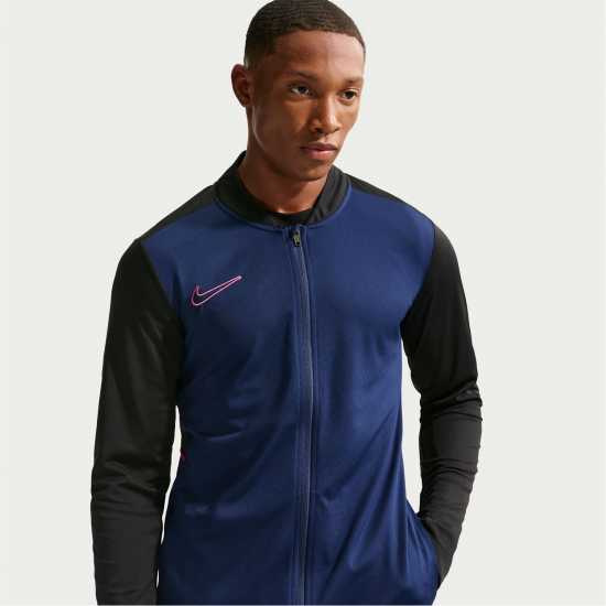 Nike Dri-Fit Academy Mens Soccer Tracksuit Blue Void Футболни екипи за бягане
