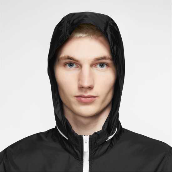 Nike Sportswear Club Men's Lined Woven Track Suit Black/White Мъжки спортни екипи в две части