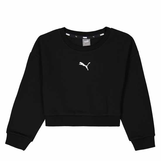 Детски спортни екипи Puma Crew Sweater Leggings Set Junior Girls Puma Crew Sweater Leggings Set Junior Girls Детски спортни екипи