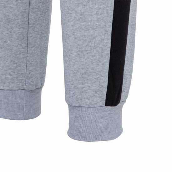 Мъжки спортни екипи в две части Donnay Мъжки Спортен Екип Fleece Tracksuit Mens Сиво/Черно Donnay Мъжки Спортен Екип Fleece Tracksuit Mens Сиво/Черно Мъжки спортни екипи в две части