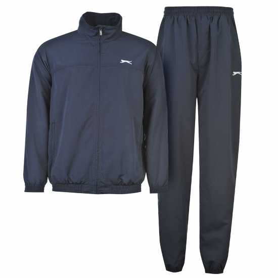 Slazenger Мъжки Спортен Екип Performance Tracksuit Mens Морска синьо Мъжки спортни екипи в две части