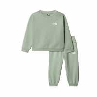 The North Face Simple Dome Fleece Tracksuit Unisex Childs Slate Moss 