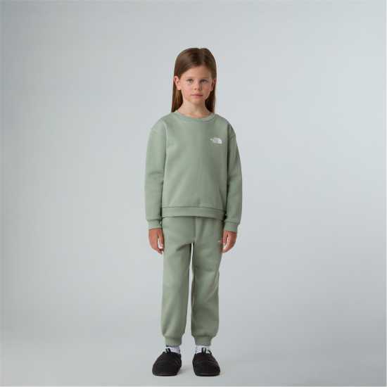 The North Face Simple Dome Fleece Tracksuit Unisex Childs Slate Moss The North Face Simple Dome Fleece Tracksuit Unisex Childs Slate Moss