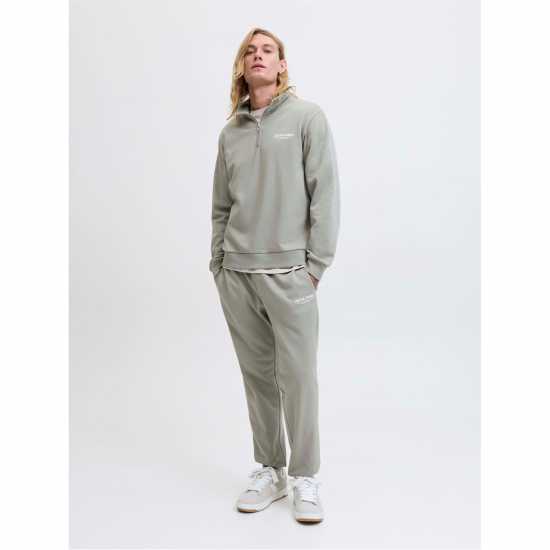 Jack And Jones Mason Half Zip Sweat Set Mens Jack And Jones Mason Half Zip Sweat Set Mens