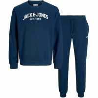 Jack And Jones Crew Sweat Tracksuit Co-Ord Set Mens  