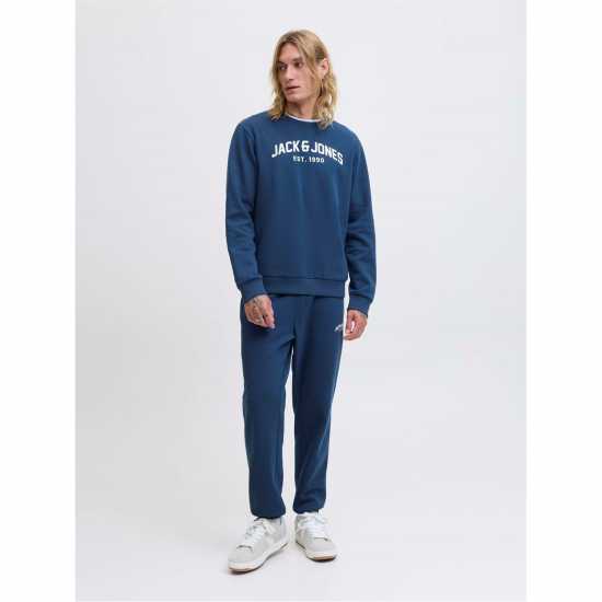 Jack And Jones Crew Sweat Tracksuit Co-Ord Set Mens Jack And Jones Crew Sweat Tracksuit Co-Ord Set Mens