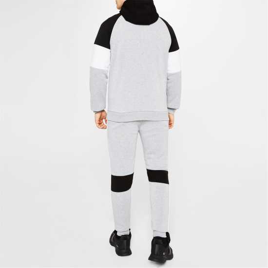 Мъжки спортни екипи в две части Slazenger Мъжки Спортен Екип Quarter Zip Tracksuit Mens Сив марл/черен Slazenger Мъжки Спортен Екип Quarter Zip Tracksuit Mens Сив марл/черен Мъжки спортни екипи в две части