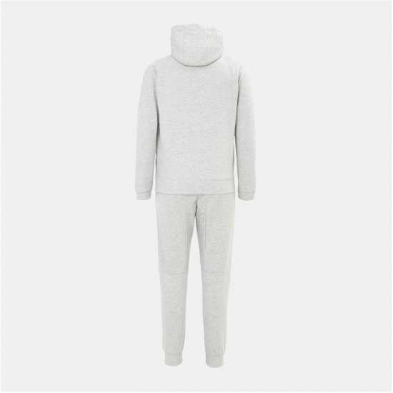 Lonsdale Mens Tracksuit Marl Grey Lonsdale Mens Tracksuit Marl Grey