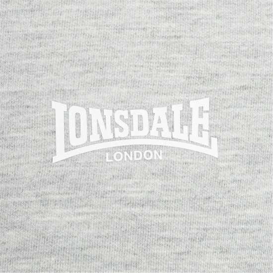 Lonsdale Mens Tracksuit Marl Grey Lonsdale Mens Tracksuit Marl Grey