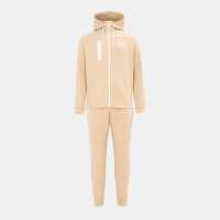 Lonsdale Mens Tracksuit Beige 