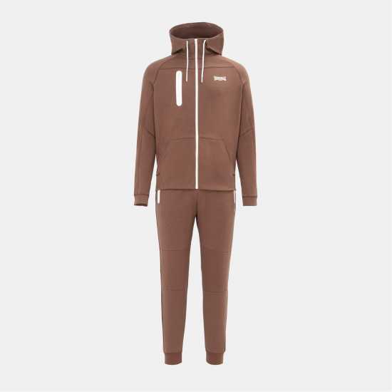 Lonsdale Mens Tracksuit Кафяво Lonsdale Mens Tracksuit Кафяво