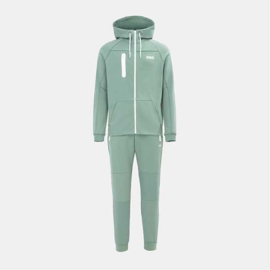 Lonsdale Mens Tracksuit Lt Green 