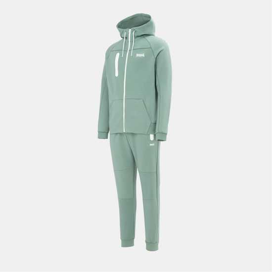 Lonsdale Mens Tracksuit Lt Green 