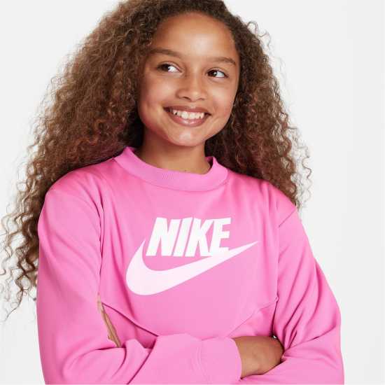 Sportswear Big Kids' Tracksuit Pink Детски спортни екипи