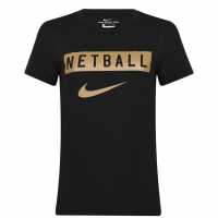 Nike Дамска Тениска England Netball Swoosh T Shirt Ladies  Дамски тениски и фланелки