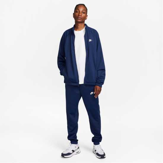 Мъжки спортни екипи в две части Nike Мъжки Спортен Екип Club Pk Tracksuit Mens Морско синьо/Бяло Nike Мъжки Спортен Екип Club Pk Tracksuit Mens Морско синьо/Бяло Мъжки спортни екипи в две части