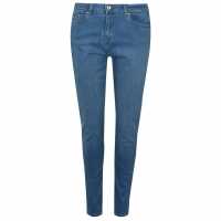Monkee Genes Вталени Дънки Jane Skinny Jeans Mid Blue Дамски дънки