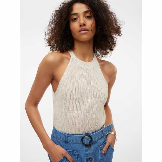 Дамски тениски и фланелки Vero Moda Crete Knit Vero Moda Crete Knit Дамски тениски и фланелки