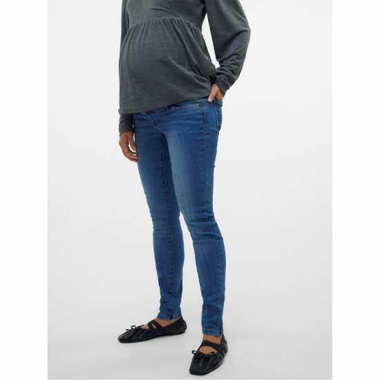 Стеснени Дънки Mama Mila Slim Jeans Ld62  