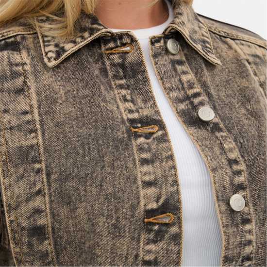 I Saw It First Washed Denim Shirt Дънкова Риза I Saw It First Washed Denim Shirt