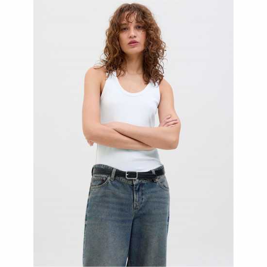 Jjxx Jjxx Frida U-Neck T Ld63 Bright White 
