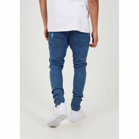 Brave Soul Wash Skinny Jean With Stripe  Мъжки дънки