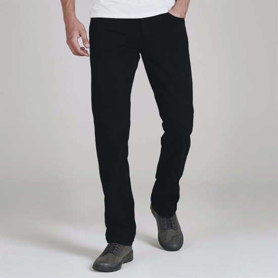 Firetrap Мъжки Дънки Rom Straight Leg Jeans Mens Рег Черно Пране Мъжки дънки