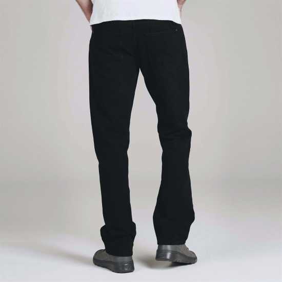 Firetrap Мъжки Дънки Rom Straight Leg Jeans Mens Рег Черно Пране Мъжки дънки