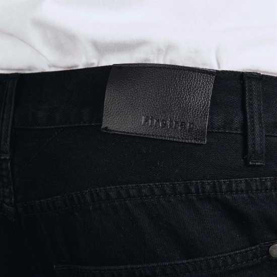 Firetrap Мъжки Дънки Rom Straight Leg Jeans Mens Рег Черно Пране Мъжки дънки