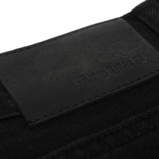 Firetrap Мъжки Дънки Rom Straight Leg Jeans Mens Рег Черно Пране Мъжки дънки
