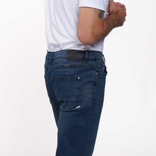 Firetrap Мъжки Дънки Над Глезена Tokyo Bootcut Jeans Mens Чистене на обувка GCast Firetrap Мъжки Дънки Над Глезена Tokyo Bootcut Jeans Mens Чистене на обувка GCast