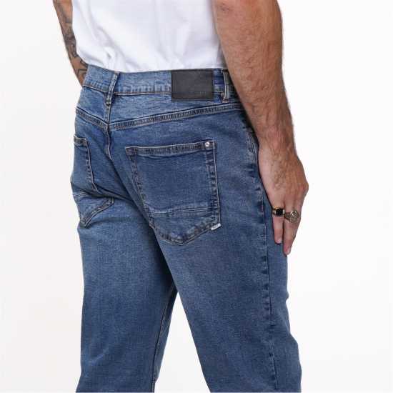 Firetrap Мъжки Дънки Над Глезена Tokyo Bootcut Jeans Mens  