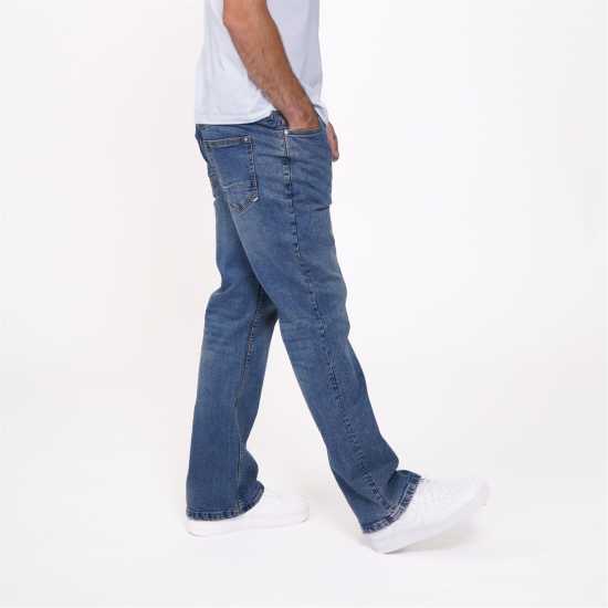 Firetrap Мъжки Дънки Над Глезена Tokyo Bootcut Jeans Mens  