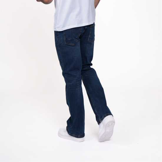 Firetrap Мъжки Дънки Над Глезена Tokyo Bootcut Jeans Mens Черна прана обувка Firetrap Мъжки Дънки Над Глезена Tokyo Bootcut Jeans Mens Черна прана обувка