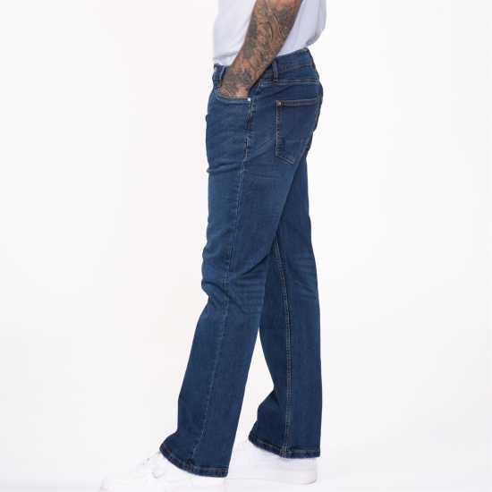 Firetrap Мъжки Дънки Над Глезена Tokyo Bootcut Jeans Mens Черна прана обувка Firetrap Мъжки Дънки Над Глезена Tokyo Bootcut Jeans Mens Черна прана обувка