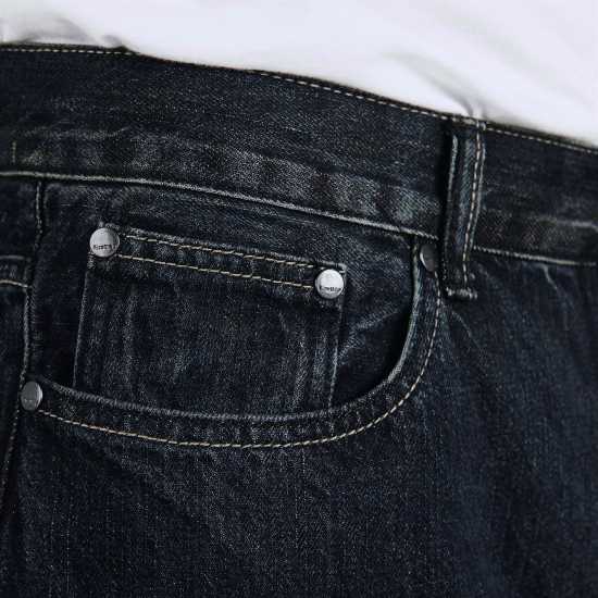 Firetrap Мъжки Дънки Над Глезена Tokyo Bootcut Jeans Mens Boot Dark Wash Мъжки дънки