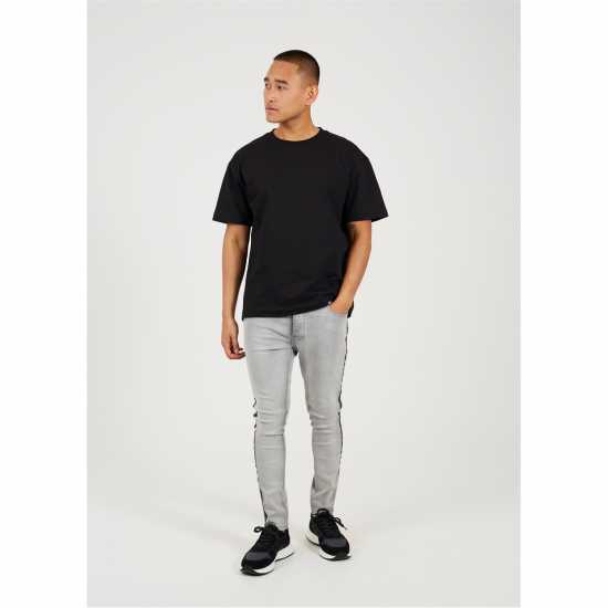 Brave Soul Wash Skinny Jean With Stripe  Мъжки дънки