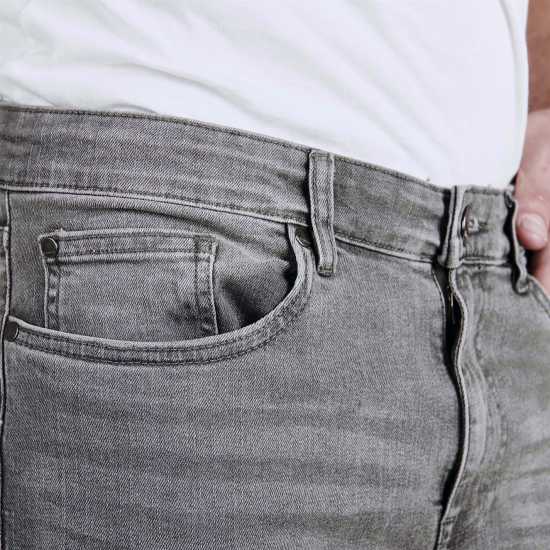 Firetrap Мъжки Скини Дънки Skinny Jeans Mens Charcoal Мъжки дънки