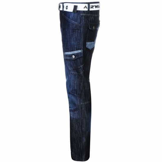 Airwalk Карго Джинси Мъжки Belted Cargo Jeans Mens