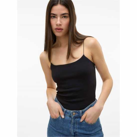 Vero Moda Women's Cami Top Черно 