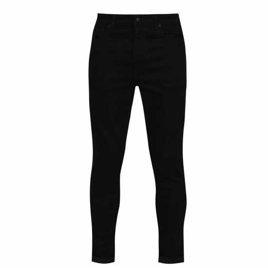 Стеснени Дънки Jack Wills Slim Jeans Черно Мъжки дънки