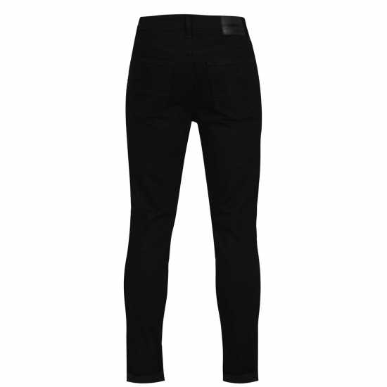 Стеснени Дънки Jack Wills Slim Jeans Черно Мъжки дънки