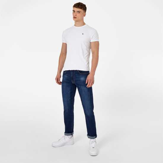 Мъжки дънки Стеснени Дънки Jack Wills Slim Jeans Тъмно индиго Стеснени Дънки Jack Wills Slim Jeans Тъмно индиго Мъжки дънки
