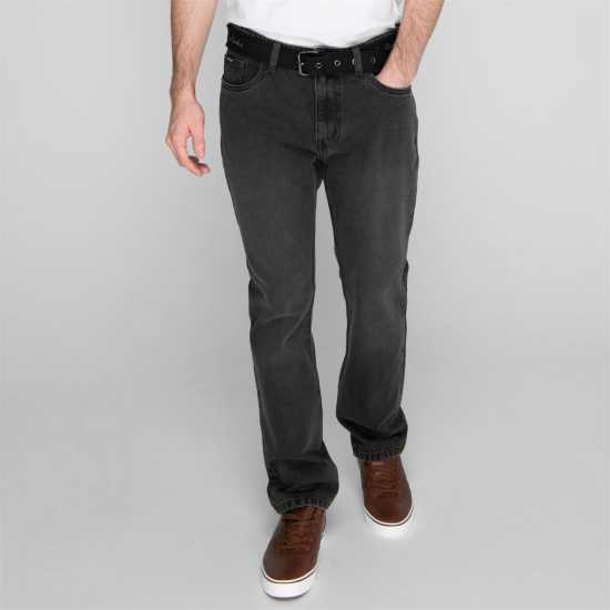 Pierre Cardin Мъжки Джинси С Колан Belted Jeans Mens