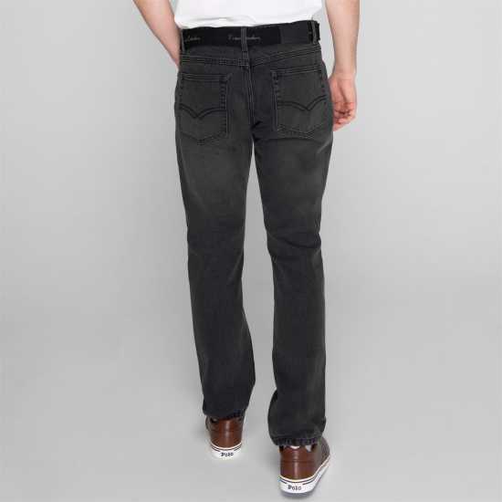 Pierre Cardin Мъжки Джинси С Колан Belted Jeans Mens