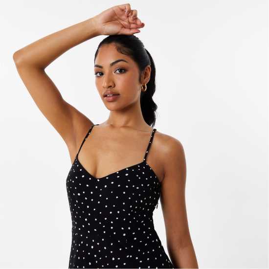 Средна Рокля Split Midi Dress  