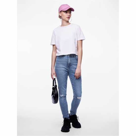 Pieces Jeans Fem Wov Ld99  Дамски дънки